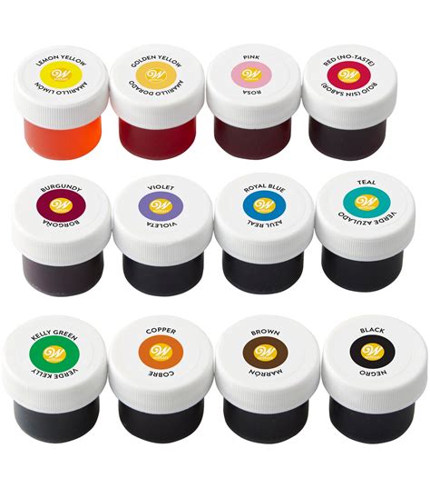 Wilton Icing Colors 1/2 Ounce 12Pk-Assorted Colors | JOANN