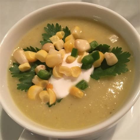 Smoked Corn and Crookneck Squash Soup – Place at the Table