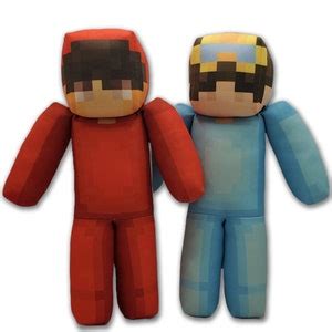 Nico Plush Toy Minecraft Youtuber From Nico and Cash - Etsy UK