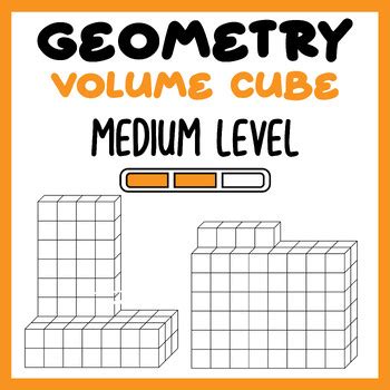 Geometry Volume Unit Cube (Medium Level) by LusTop | TPT