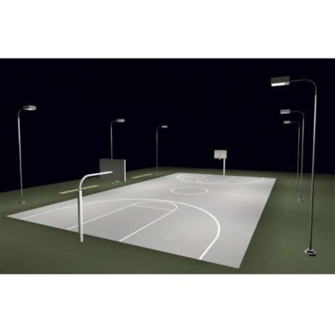 Full Court LED Lighting | LED Lights for Outdoor Basketball Courts | Energy Efficient LED Lighting