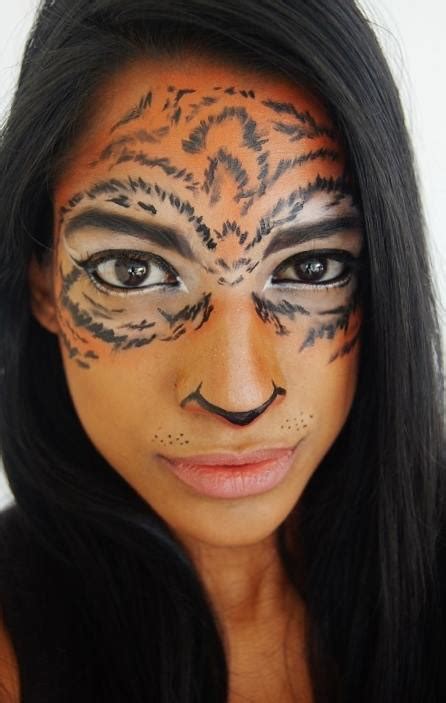 TiC Contribution; Tiger Face MakeUp Tutorial | Harmini Asokumar