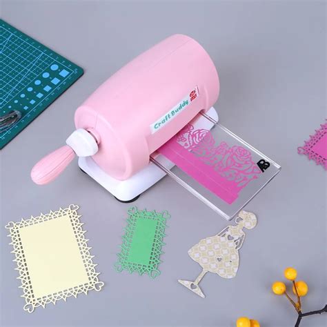 DIY Paper Cutting Embossing Machine Plastic Craft Scrapbooking Album Paper Cutter Piece Die Cut ...