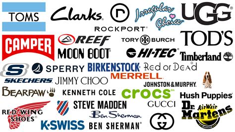 Most Popular Shoe Brand Logos And Names, 47% OFF