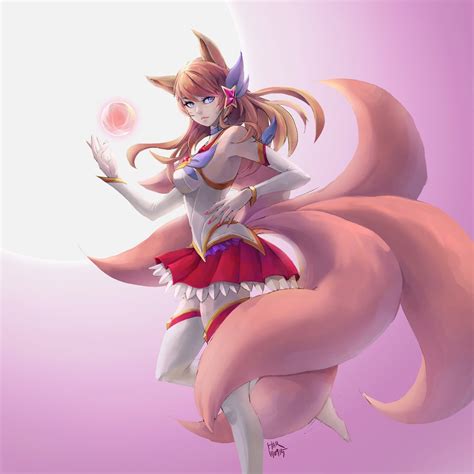 Star Guardian Ahri | Wallpapers & Fan Arts | League Of Legends | LoL Stats