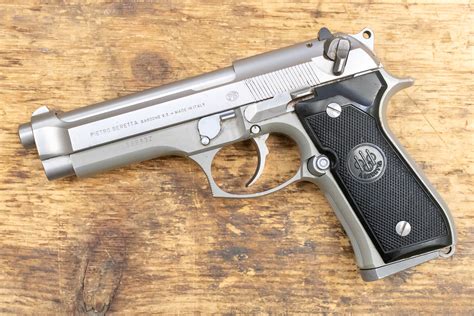 Beretta 92FS Stainless 9mm 15-Round Trade-in Pistol | Sportsman's Outdoor Superstore