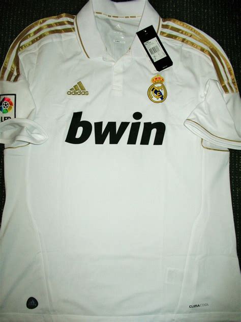 Cristiano Ronaldo Real Madrid 2011 2012 Jersey Shirt Camiseta L BNWT ...