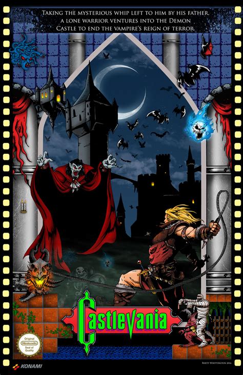 Castlevania NES Poster by whittingtonrhett on DeviantArt