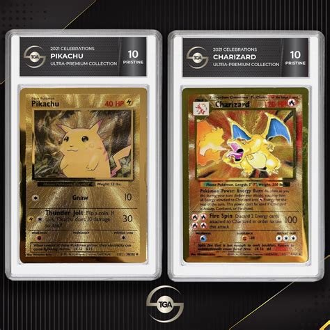 Pokemon Celebrations Charizard and Pikachu Metal Cards - lagoagrio.gob.ec