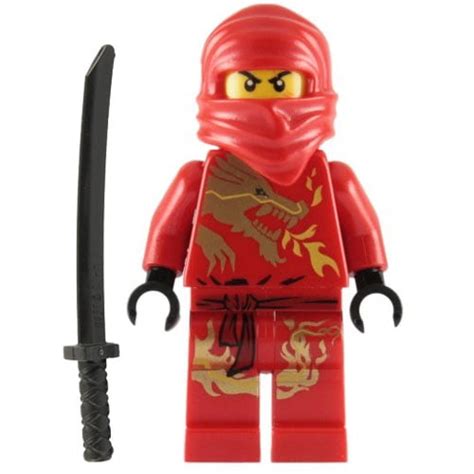 LEGO Minifigure - Ninjago - KAI the Red Ninja (DX Dragon Suit) - Walmart.com - Walmart.com