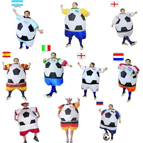 Italian Foot ball Inflatable Costumes Italy Soccer ball Costume Argentina France Netherlands ...