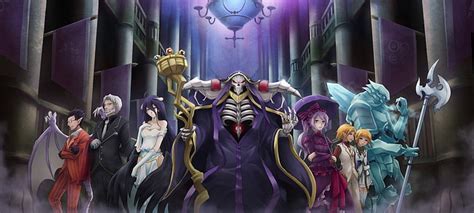 HD wallpaper: Overlord characters, Anime, Ainz Ooal Gown, Albedo (Overlord) | Wallpaper Flare