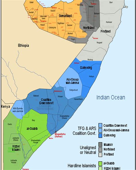 Somalia Map