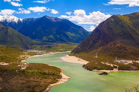 Where Does The Brahmaputra River River Start And End? - WorldAtlas