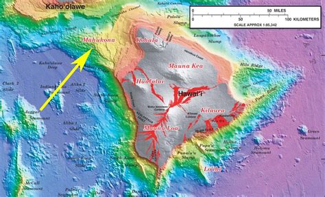 The History of the Big Island told by 6 (or 7?) volcanoes