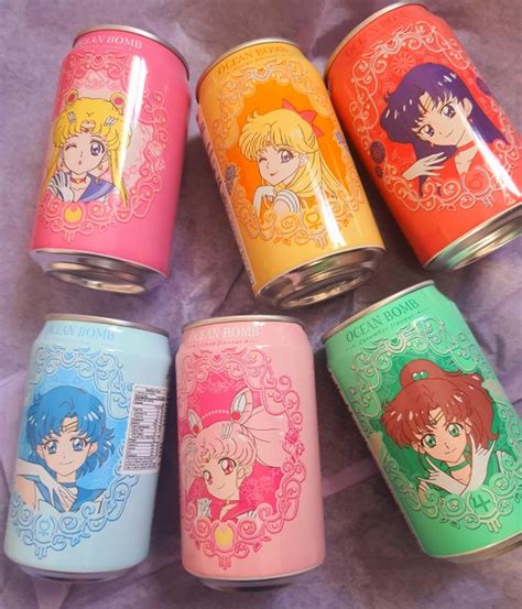 Anime Drinks Kawaii Cute Soda Sparkling Sailor Moon Box Free - Etsy