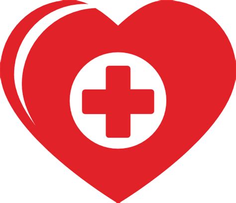 Nurse Heart, Medic symbol, Clipart image free svg file - SVG Heart