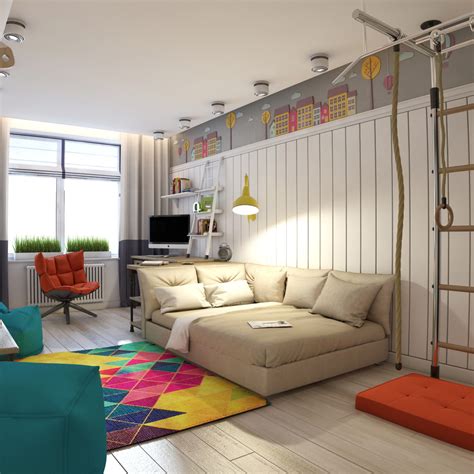 3 Modern Teen Room Designs Decorated With Creative Ideas Looks Funky ...