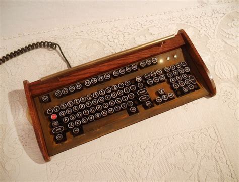 Antique Looking -IBM Clicky Keyboard-Victorian Steampunk- Rusty Styling ...