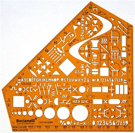 Symbol Drawing, Bullet Journal Stencils, Drafting Tools, Drawing Instruments, Drawing ...