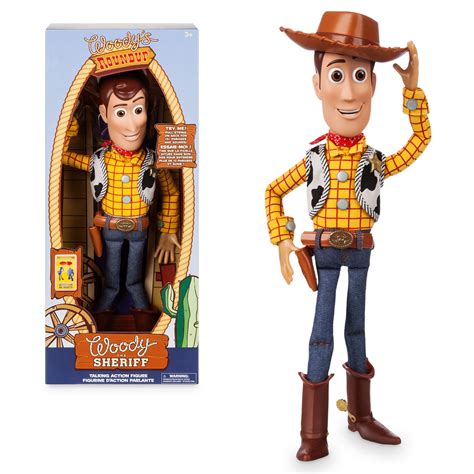 Buy Disney Store Official Woody Interactive Talking Action Figure from Toy Story 4, 15 Inches ...