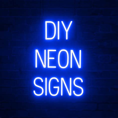 DIY Neon Sign Kit: Here's How to Make Neon Signs at Home