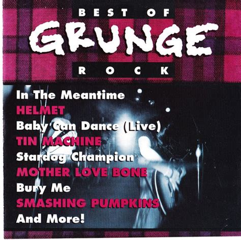 Best Of Grunge Rock (1993, CD) - Discogs