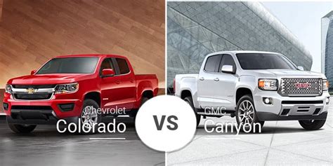 Chevy Colorado Vs. GMC Canyon: Cross-Town Sibling Showdown