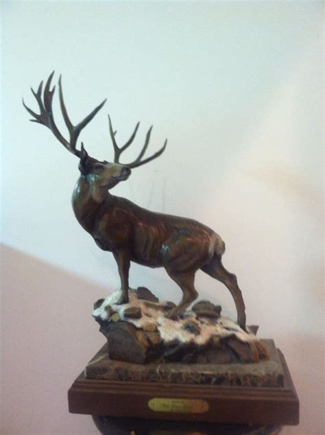 MULE DEER BRONZE " POPEYE" BY DOUG ECK