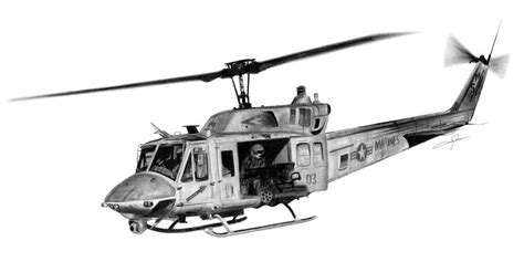 Huey Helicopter Drawing at PaintingValley.com | Explore collection of Huey Helicopter Drawing