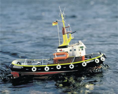 Neptune Tug Boat including Fittings 1:50 Scale Krick Robbe RC Model Kit