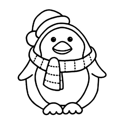 Cute Cartoon Penguin Coloring Pages | Penguin coloring pages, Coloring pages winter, Penguin ...