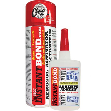 Instantbond 100/400 ml Clear World's Fastest Instant Adhesive and Cyanoacrylate Glue and ...