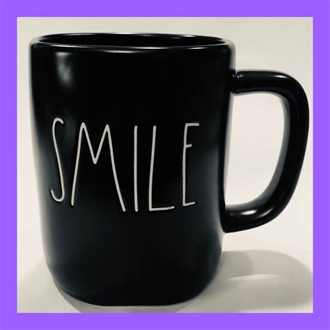 SMILE Rae Dunn Mug Rae Dunn Coffee Mugs Rae Dunn Smile - Etsy