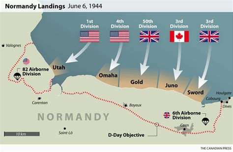 Normandy Beach France Map | secretmuseum