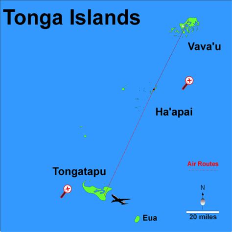 Tonga Map