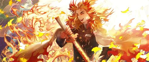 Rengoku 9th Form Kimetsu No Yaiba Live Wallpaper - MoeWalls