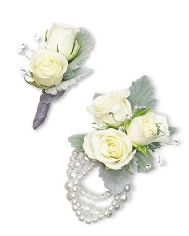 Virtue Corsage and Boutonniere Set in Tacoma WA - Tacoma Buds and Blooms formerly Lund Floral