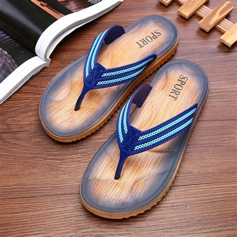 Aliexpress.com : Buy ENPLEI New Sandals men summer leisure beach flip flops male antiskid cool ...