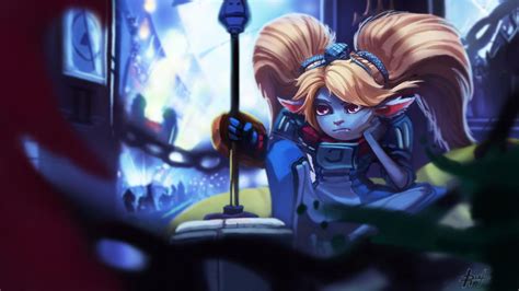 Blue Minion Poppy -LoL fan art by Pix5l on DeviantArt | League of legends poppy, Poppy league ...