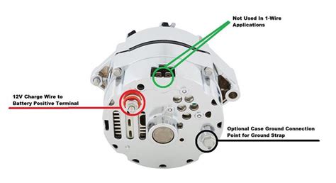 How To Wire Alternator To Battery » Wiring Diagram