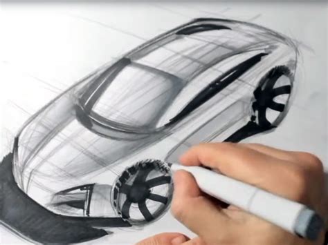 Discover more than 73 car sketch perspective latest - seven.edu.vn