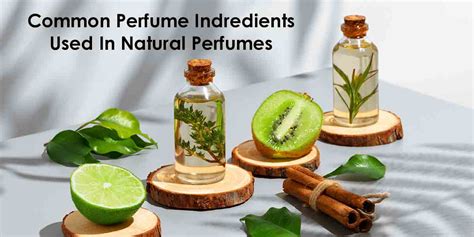 Common Perfume Ingredients Employed In Natural Perfumes