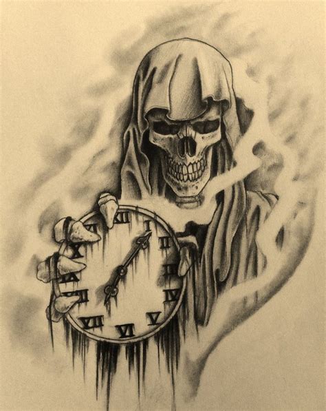 Image result for grim reaper holding trident Skull Tattoo Design, Tattoo Design Drawings, Skull ...