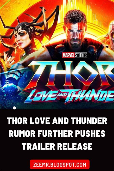 Thor 4 Trailer Receives Disappointing Release Update | by zee mr | Medium