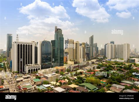 The Makati City, Metro Manila skyline Stock Photo - Alamy