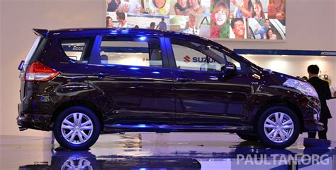 GIIAS 2015: Suzuki Ertiga facelift – updated 7-seater GIIAS Suzuki ...