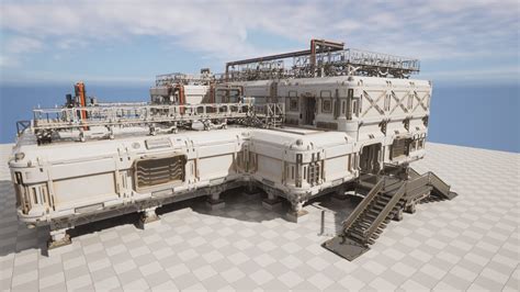 Modular Sci-Fi Environment L in Environments - UE Marketplace