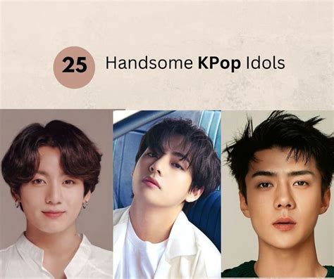 25 Most Handsome Male K-Pop Idols - 2023 | Fabbon