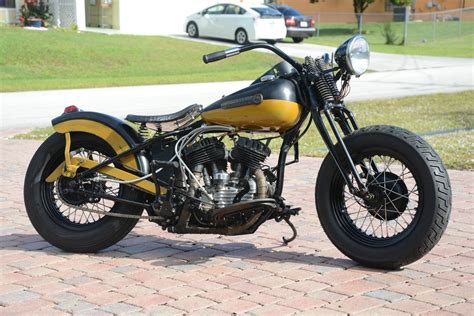 1947 Harley-Davidson wl45 Flathead Bobber Springer Knucklehead Panhead NoRESERVE